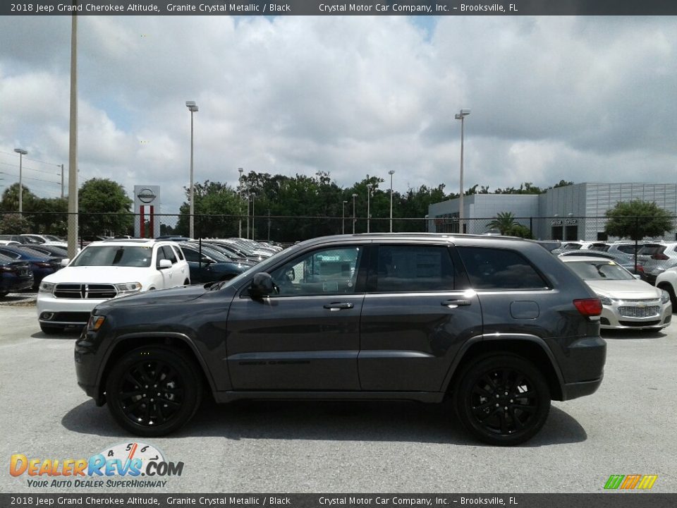 2018 Jeep Grand Cherokee Altitude Granite Crystal Metallic / Black Photo #2
