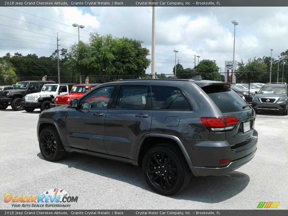 2018 Jeep Grand Cherokee Altitude Granite Crystal Metallic / Black Photo #3