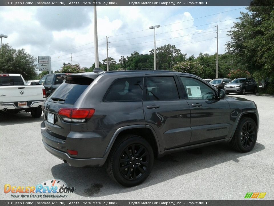 2018 Jeep Grand Cherokee Altitude Granite Crystal Metallic / Black Photo #5