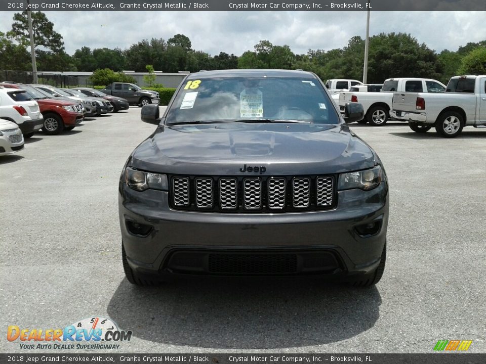 2018 Jeep Grand Cherokee Altitude Granite Crystal Metallic / Black Photo #8