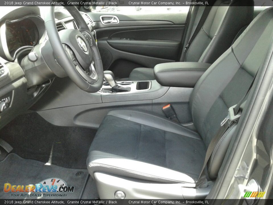 2018 Jeep Grand Cherokee Altitude Granite Crystal Metallic / Black Photo #9