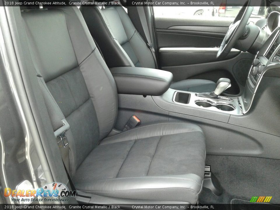 2018 Jeep Grand Cherokee Altitude Granite Crystal Metallic / Black Photo #12