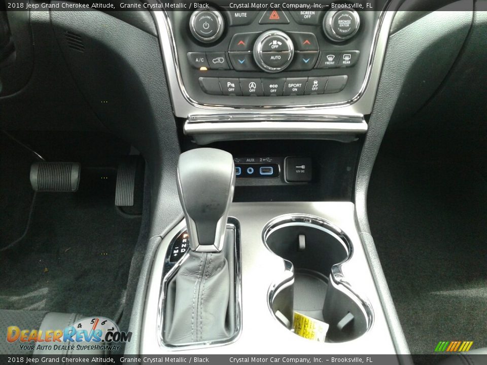 2018 Jeep Grand Cherokee Altitude Granite Crystal Metallic / Black Photo #16