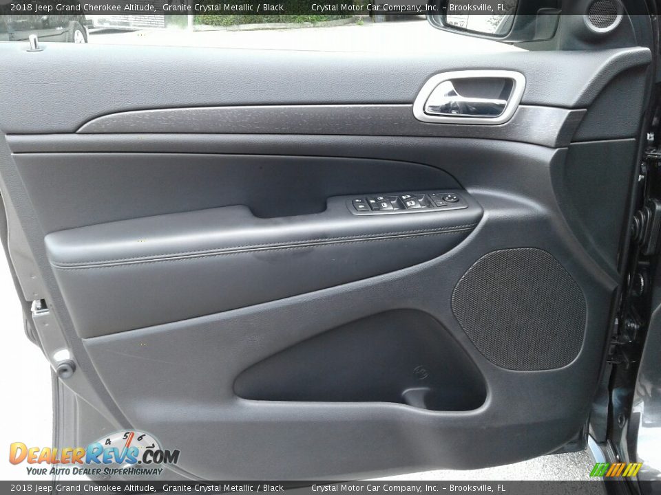 2018 Jeep Grand Cherokee Altitude Granite Crystal Metallic / Black Photo #17