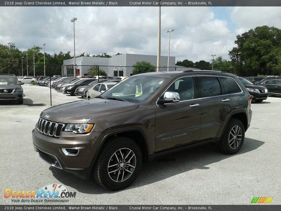 2018 Jeep Grand Cherokee Limited Walnut Brown Metallic / Black Photo #1