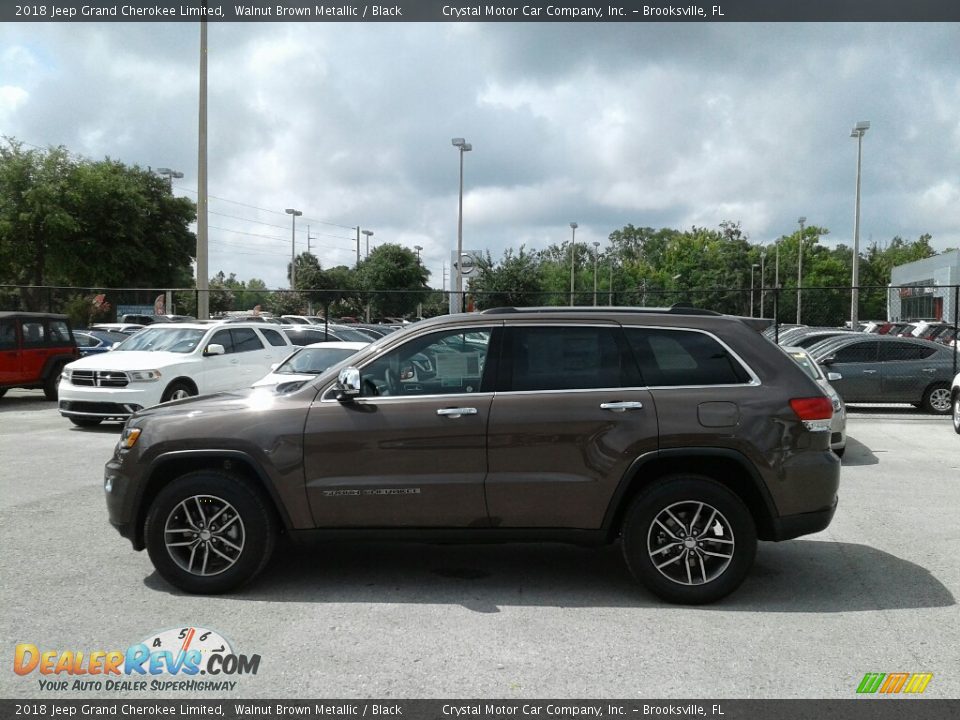 2018 Jeep Grand Cherokee Limited Walnut Brown Metallic / Black Photo #2