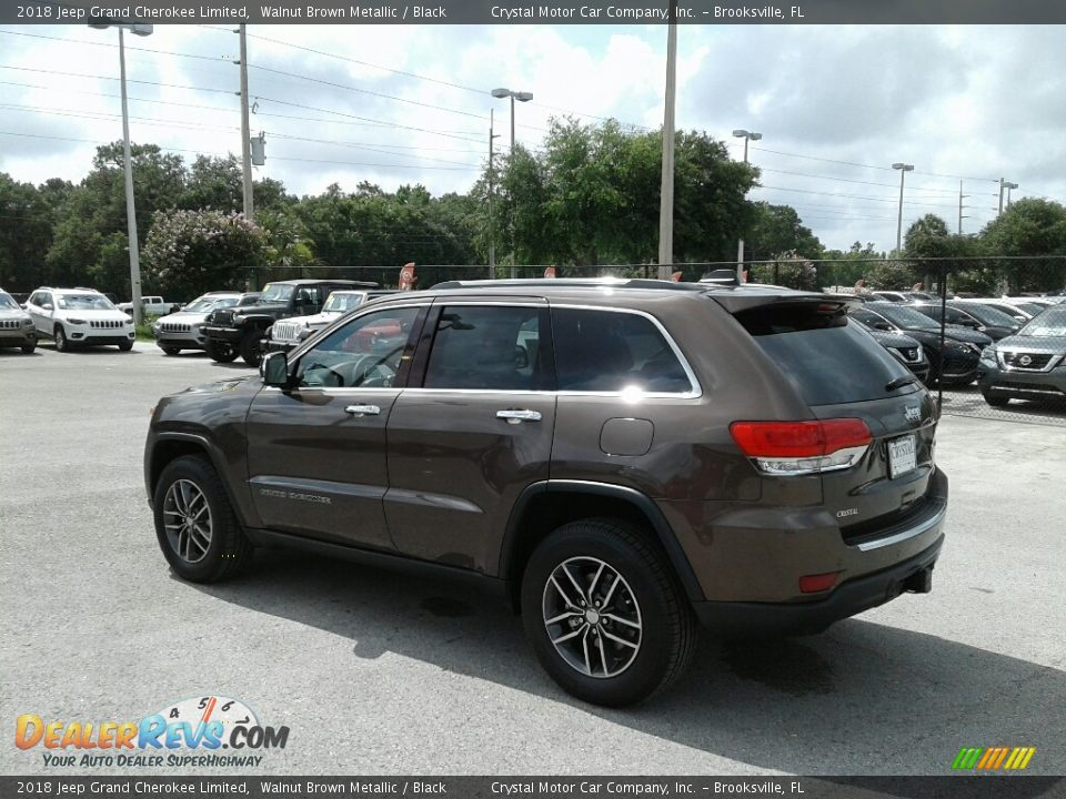 2018 Jeep Grand Cherokee Limited Walnut Brown Metallic / Black Photo #3