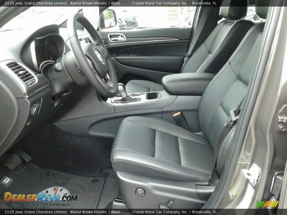 2018 Jeep Grand Cherokee Limited Walnut Brown Metallic / Black Photo #9