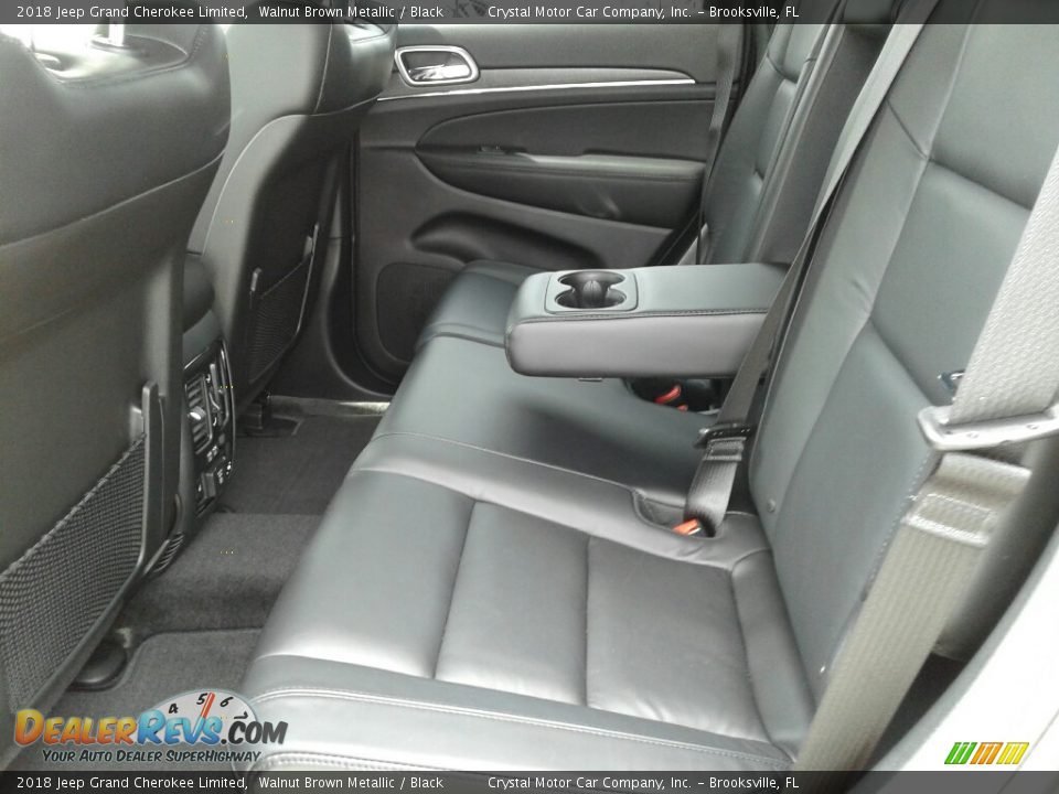 2018 Jeep Grand Cherokee Limited Walnut Brown Metallic / Black Photo #10