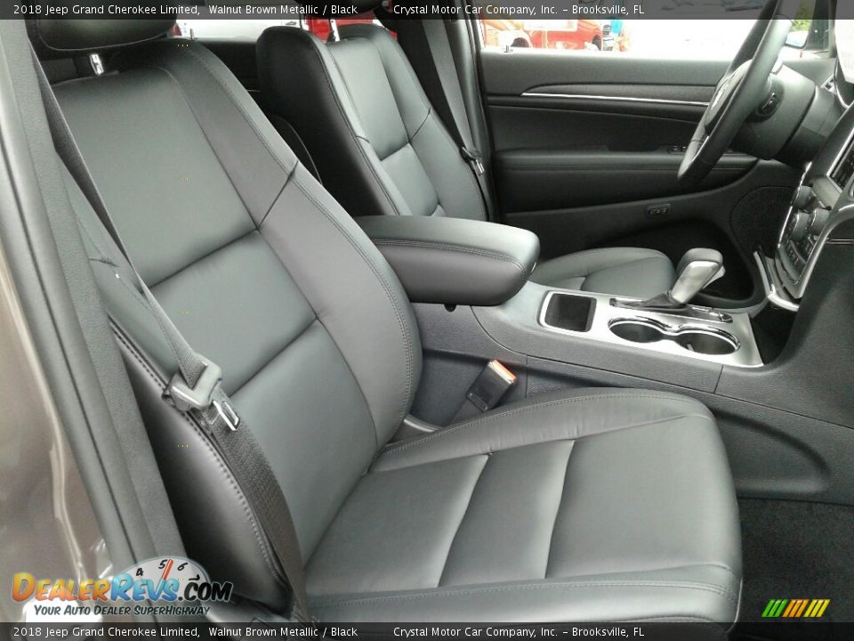 2018 Jeep Grand Cherokee Limited Walnut Brown Metallic / Black Photo #11