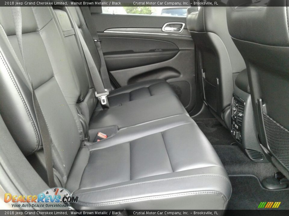 2018 Jeep Grand Cherokee Limited Walnut Brown Metallic / Black Photo #21
