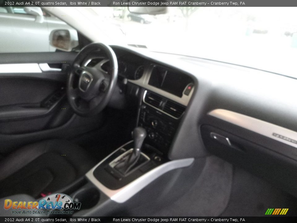 2012 Audi A4 2.0T quattro Sedan Ibis White / Black Photo #11