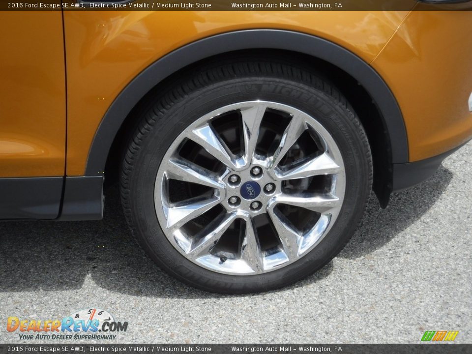 2016 Ford Escape SE 4WD Electric Spice Metallic / Medium Light Stone Photo #3
