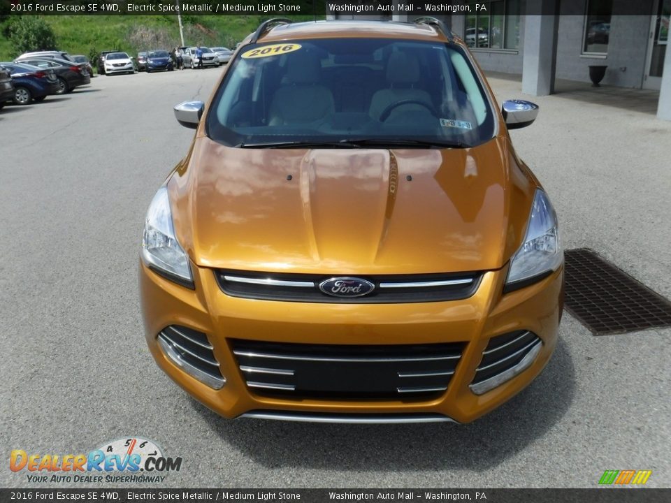 2016 Ford Escape SE 4WD Electric Spice Metallic / Medium Light Stone Photo #5