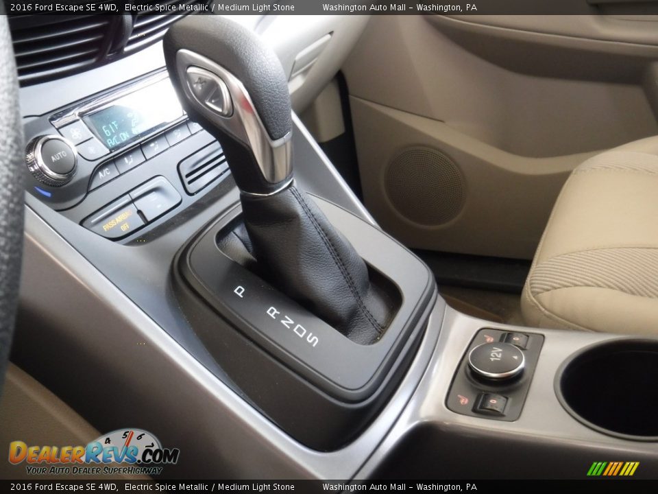2016 Ford Escape SE 4WD Electric Spice Metallic / Medium Light Stone Photo #21