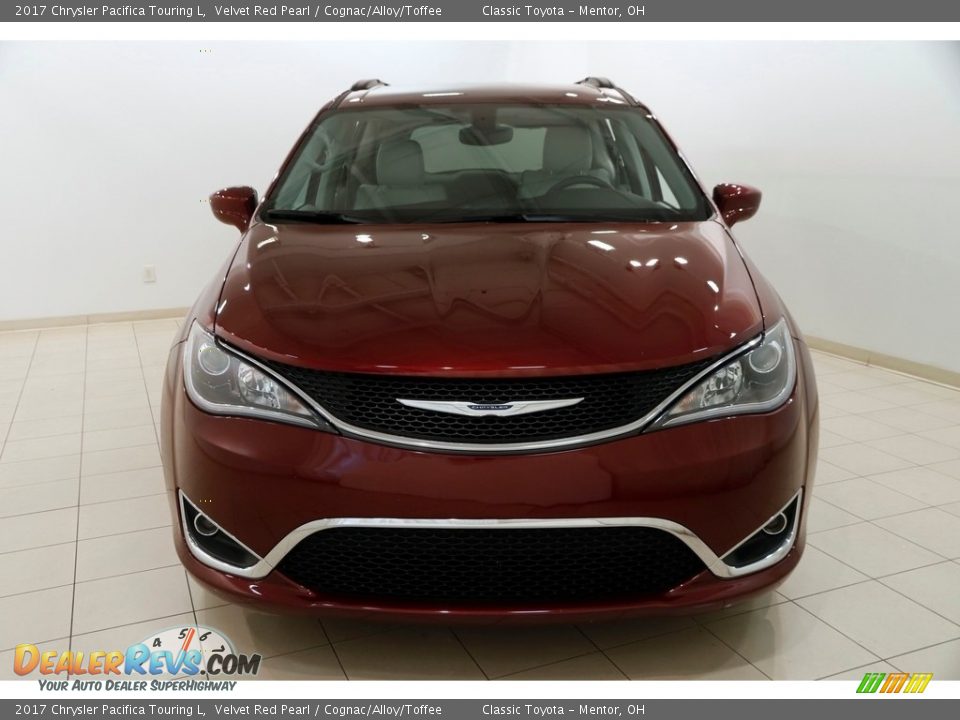 2017 Chrysler Pacifica Touring L Velvet Red Pearl / Cognac/Alloy/Toffee Photo #2