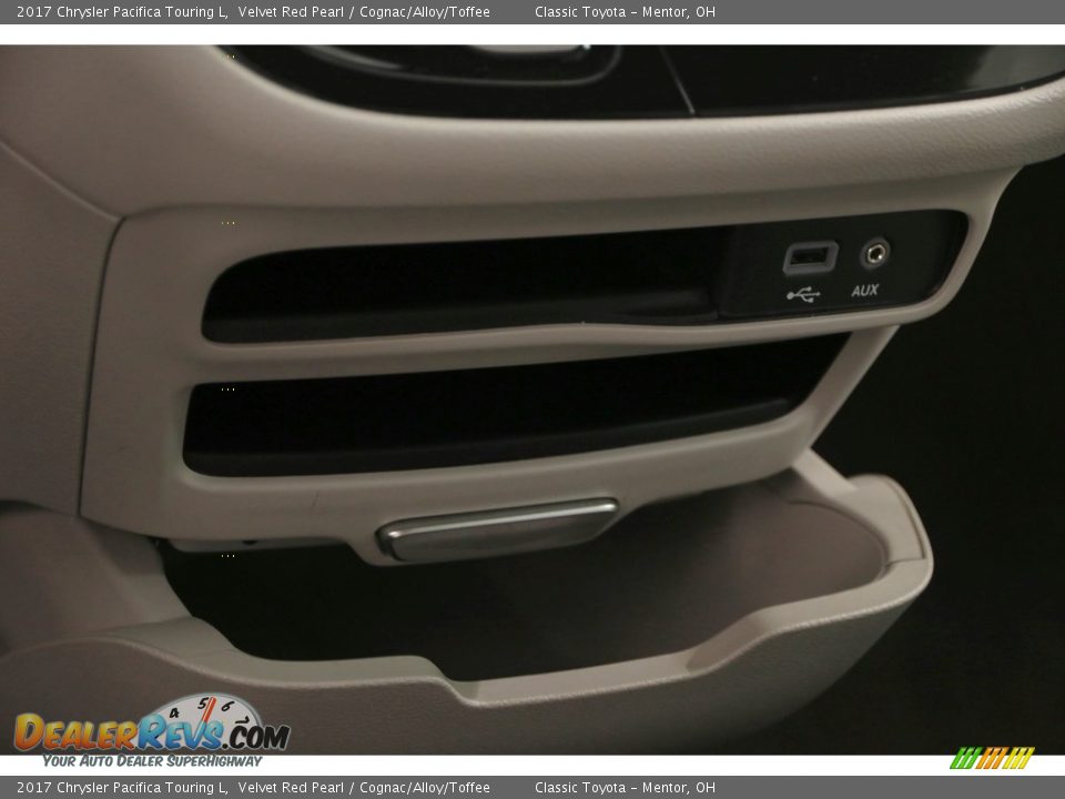 2017 Chrysler Pacifica Touring L Velvet Red Pearl / Cognac/Alloy/Toffee Photo #22