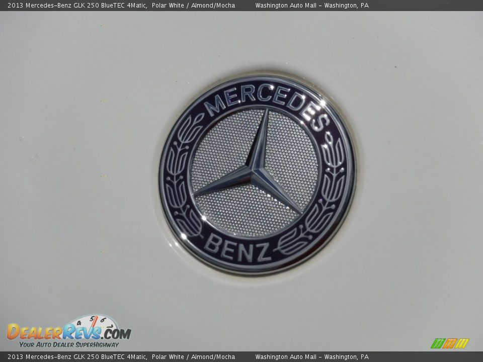 2013 Mercedes-Benz GLK 250 BlueTEC 4Matic Polar White / Almond/Mocha Photo #6