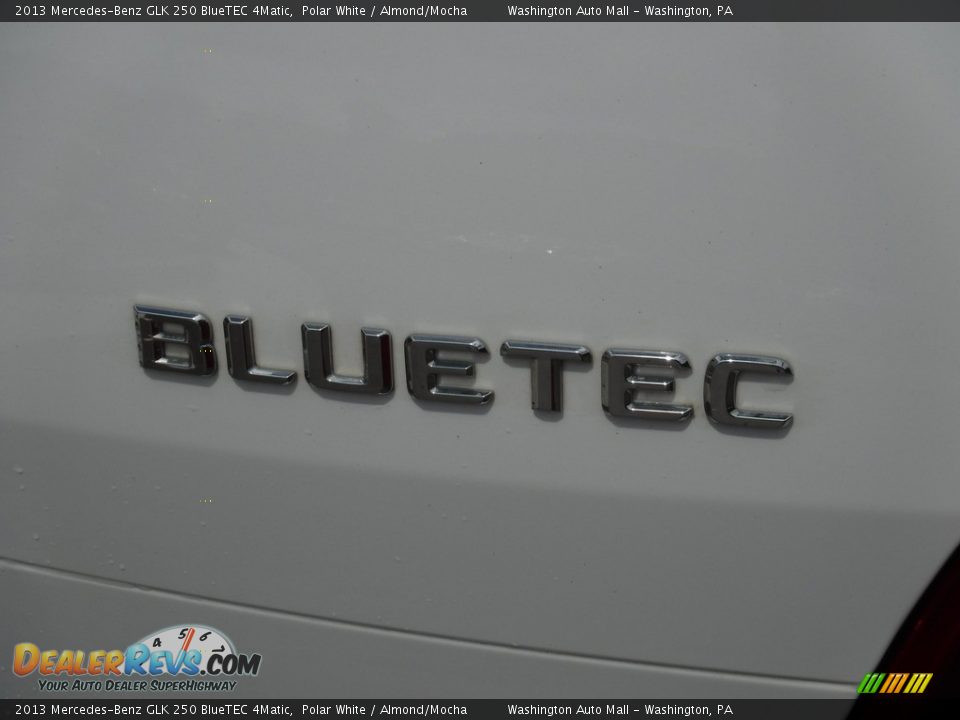 2013 Mercedes-Benz GLK 250 BlueTEC 4Matic Polar White / Almond/Mocha Photo #12
