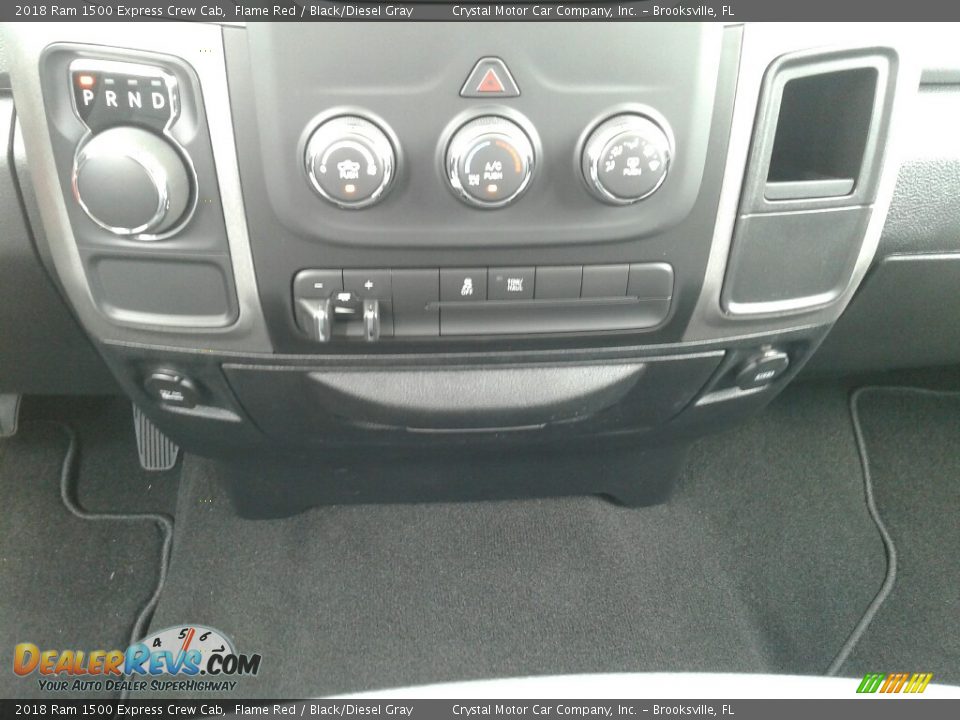 2018 Ram 1500 Express Crew Cab Flame Red / Black/Diesel Gray Photo #16