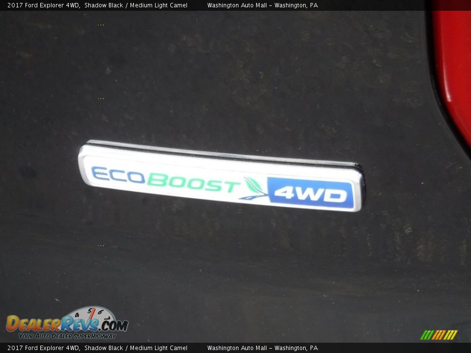 2017 Ford Explorer 4WD Shadow Black / Medium Light Camel Photo #2