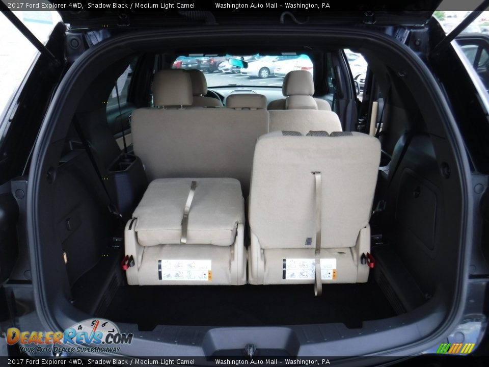 2017 Ford Explorer 4WD Shadow Black / Medium Light Camel Photo #7