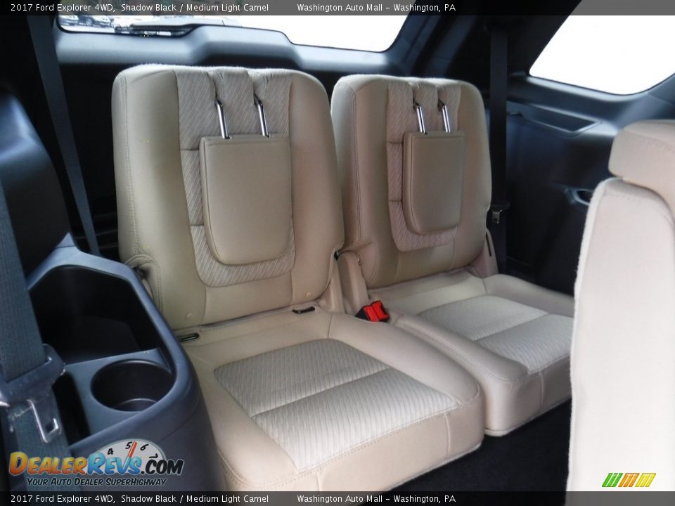 2017 Ford Explorer 4WD Shadow Black / Medium Light Camel Photo #8