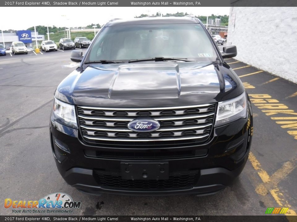 2017 Ford Explorer 4WD Shadow Black / Medium Light Camel Photo #9