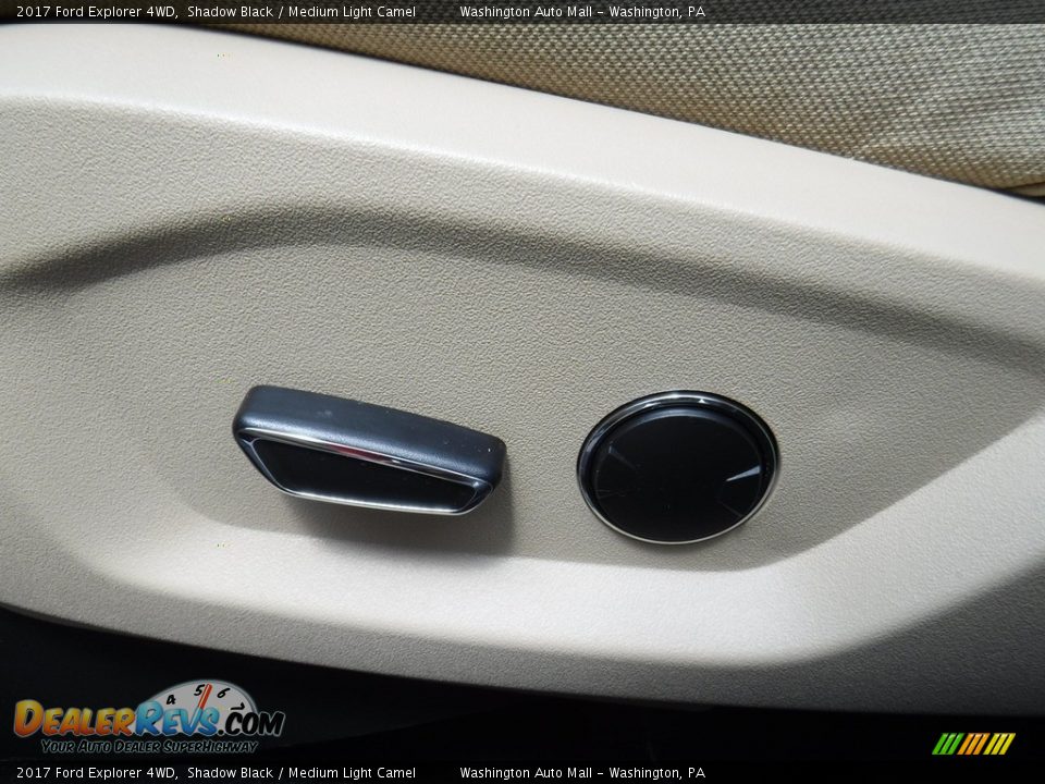 2017 Ford Explorer 4WD Shadow Black / Medium Light Camel Photo #17