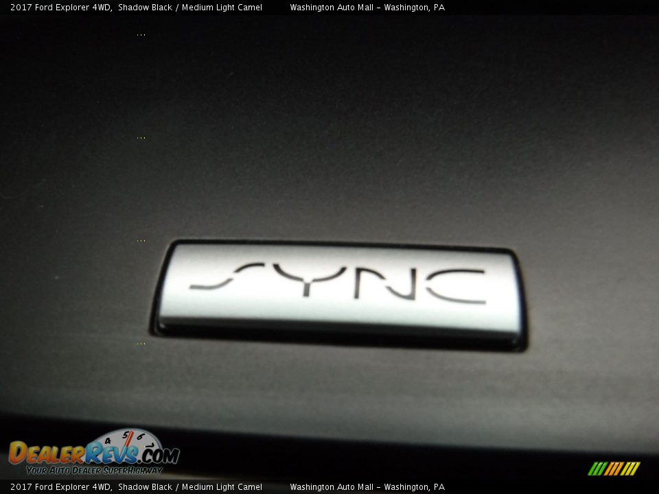 2017 Ford Explorer 4WD Shadow Black / Medium Light Camel Photo #20