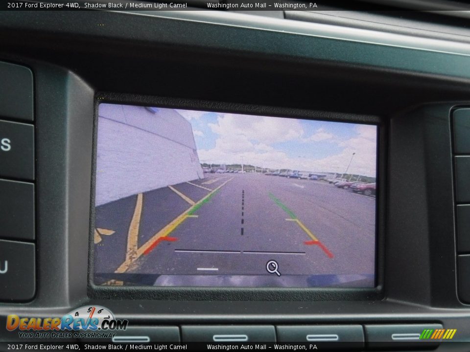 2017 Ford Explorer 4WD Shadow Black / Medium Light Camel Photo #23