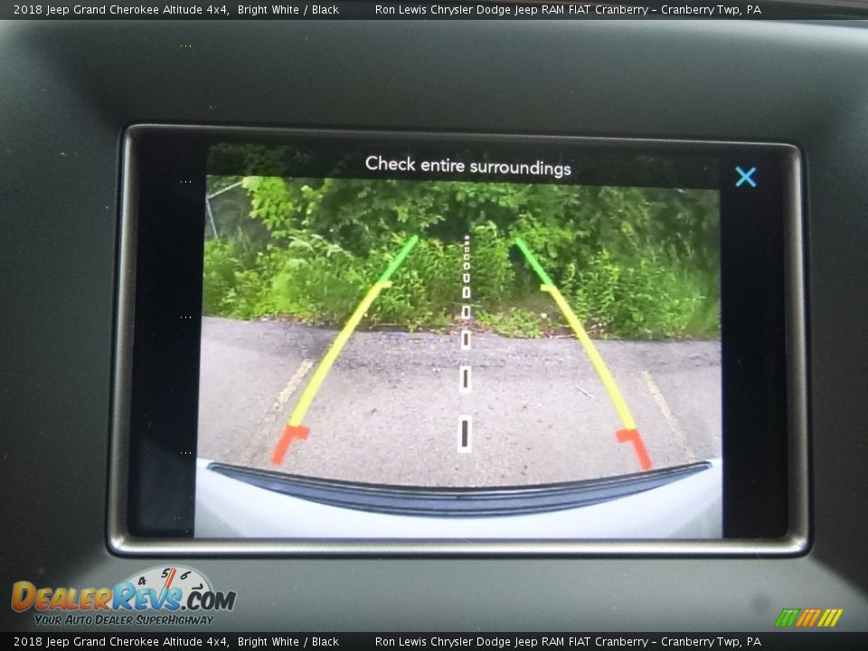 2018 Jeep Grand Cherokee Altitude 4x4 Bright White / Black Photo #17