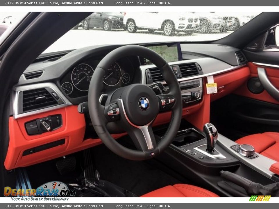 Dashboard of 2019 BMW 4 Series 440i Coupe Photo #6