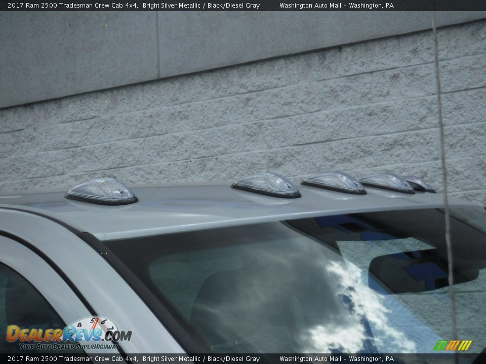 2017 Ram 2500 Tradesman Crew Cab 4x4 Bright Silver Metallic / Black/Diesel Gray Photo #5