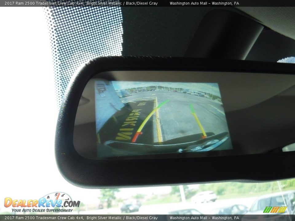 2017 Ram 2500 Tradesman Crew Cab 4x4 Bright Silver Metallic / Black/Diesel Gray Photo #16