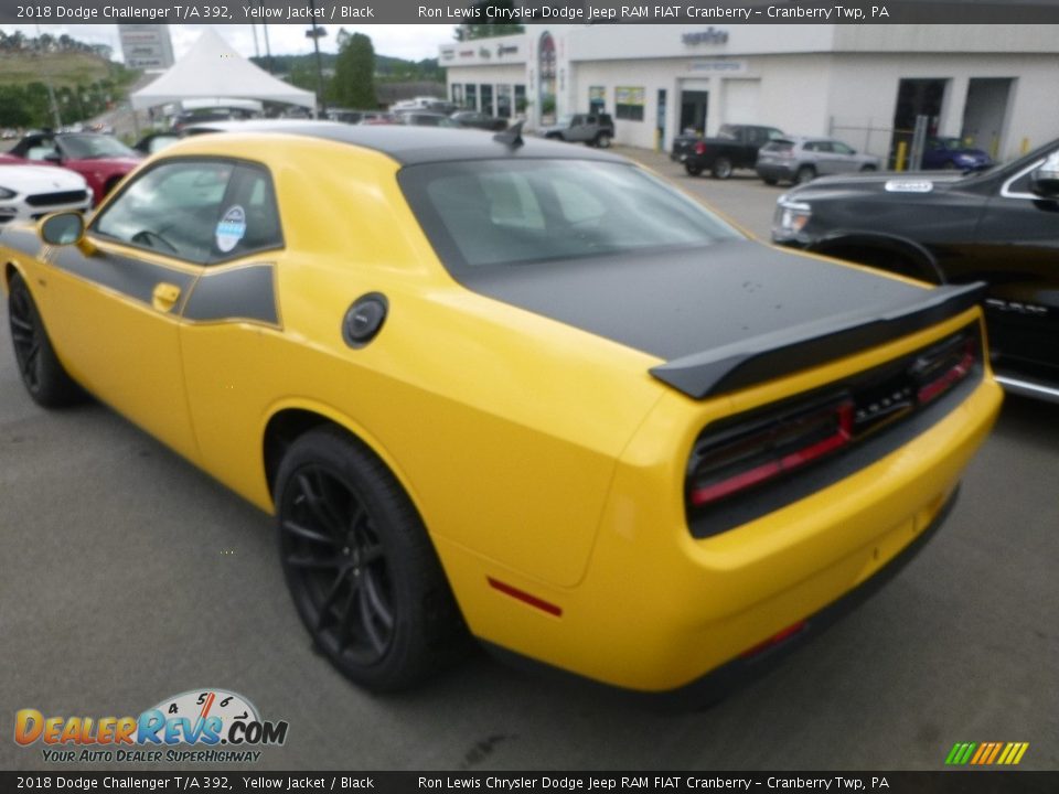 2018 Dodge Challenger T/A 392 Yellow Jacket / Black Photo #3