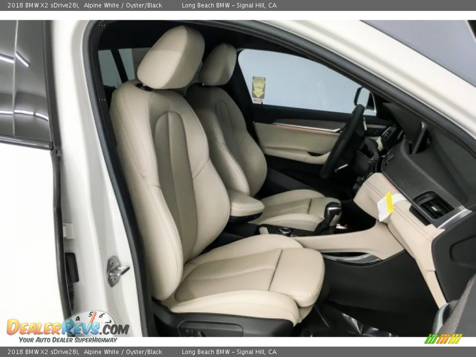 2018 BMW X2 sDrive28i Alpine White / Oyster/Black Photo #2