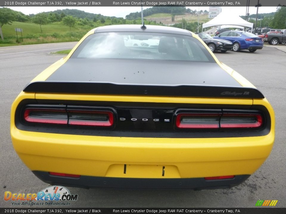 2018 Dodge Challenger T/A 392 Yellow Jacket / Black Photo #4