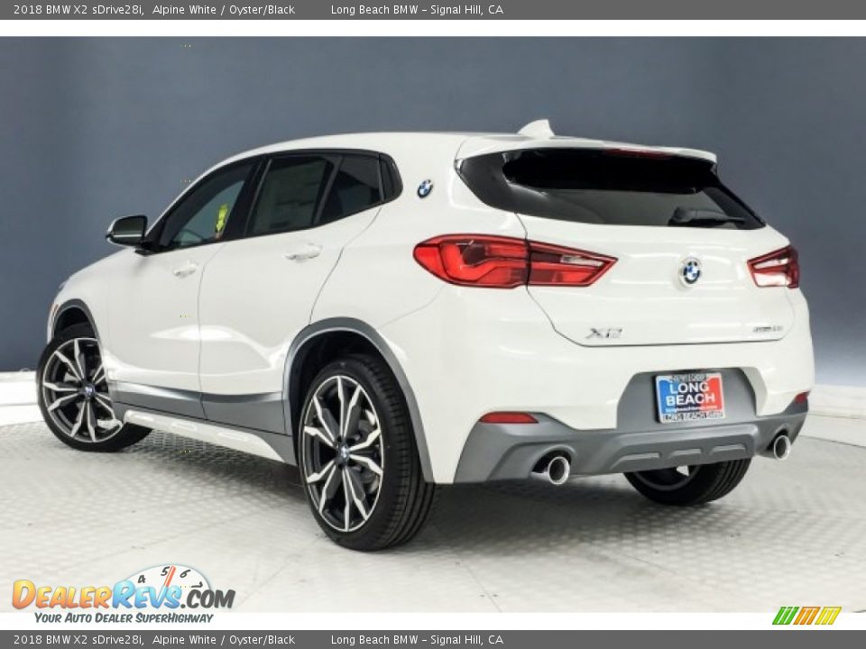 2018 BMW X2 sDrive28i Alpine White / Oyster/Black Photo #3