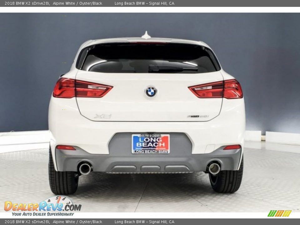 2018 BMW X2 sDrive28i Alpine White / Oyster/Black Photo #4
