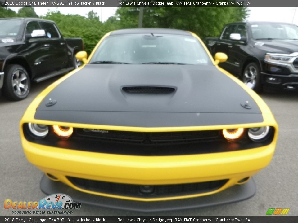 2018 Dodge Challenger T/A 392 Yellow Jacket / Black Photo #8