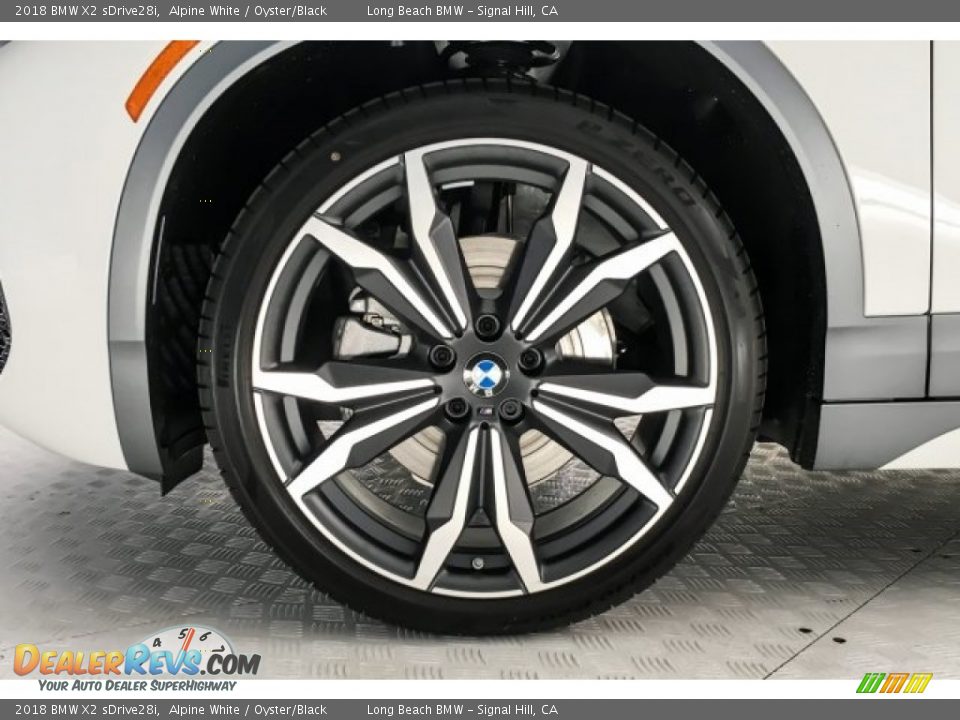 2018 BMW X2 sDrive28i Alpine White / Oyster/Black Photo #10