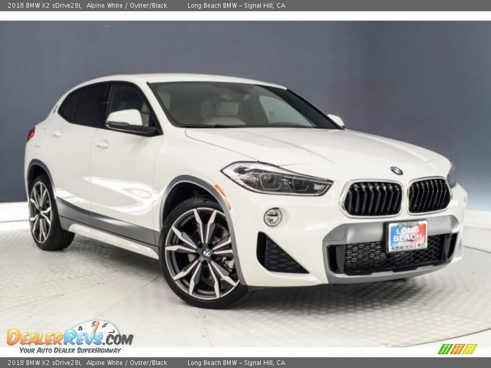 2018 BMW X2 sDrive28i Alpine White / Oyster/Black Photo #12