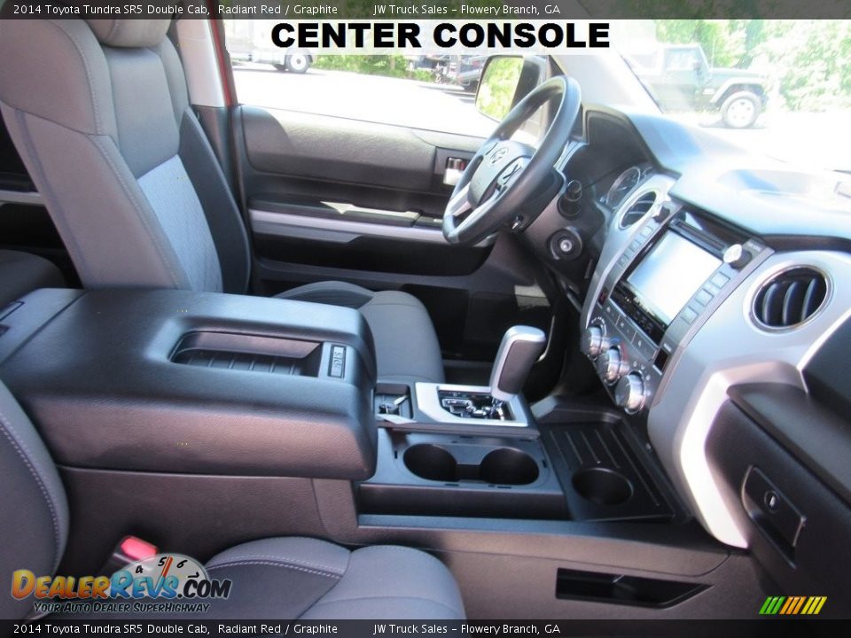 2014 Toyota Tundra SR5 Double Cab Radiant Red / Graphite Photo #17
