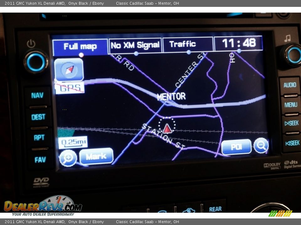 2011 GMC Yukon XL Denali AWD Onyx Black / Ebony Photo #9