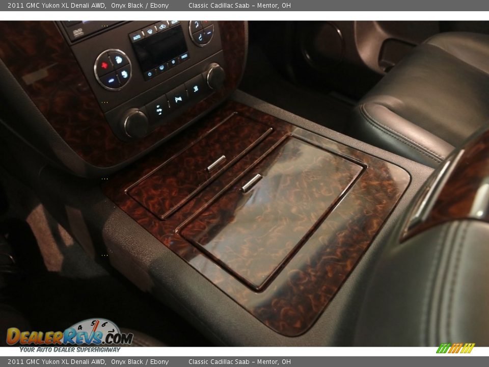 2011 GMC Yukon XL Denali AWD Onyx Black / Ebony Photo #11