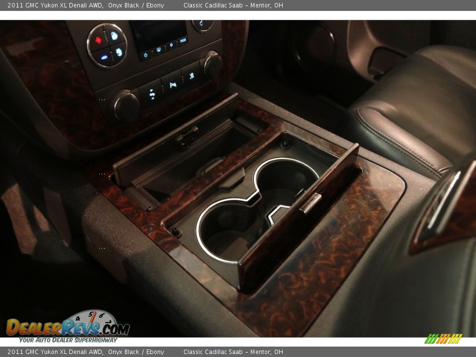 2011 GMC Yukon XL Denali AWD Onyx Black / Ebony Photo #12