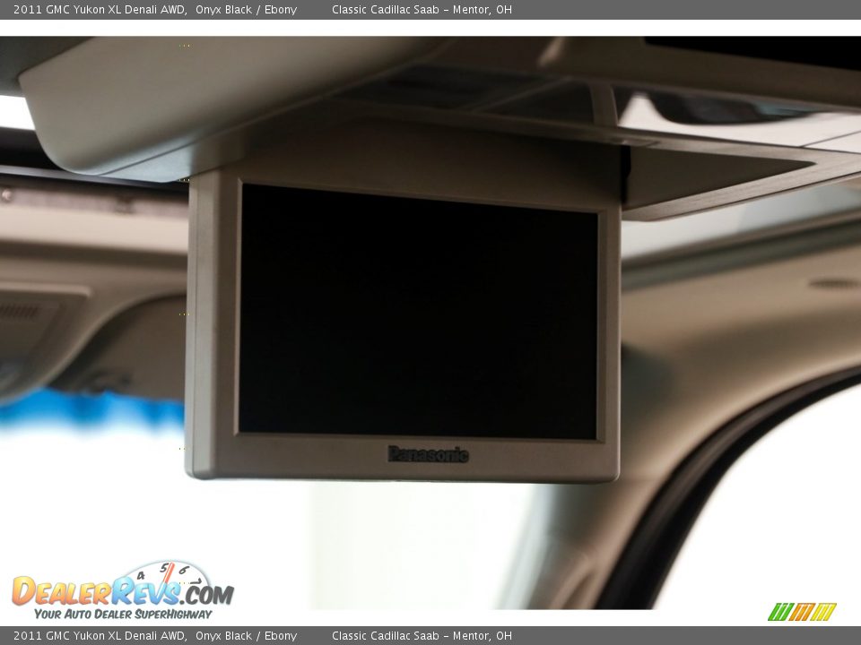 2011 GMC Yukon XL Denali AWD Onyx Black / Ebony Photo #16