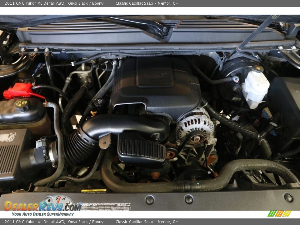2011 GMC Yukon XL Denali AWD Onyx Black / Ebony Photo #19
