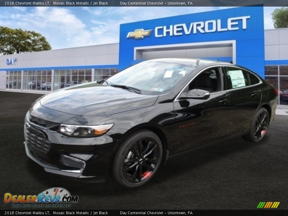 2018 Chevrolet Malibu LT Mosaic Black Metallic / Jet Black Photo #4